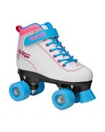Roller Skate-mod. MOVIDA ART white-violet-blue