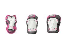 JR VENTILATED 3-PACK white/pink